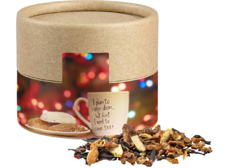 Product image Omas Bratäpfelchen Tee, ca. 25g, Kraftpapierdose Mini Werbeartikel