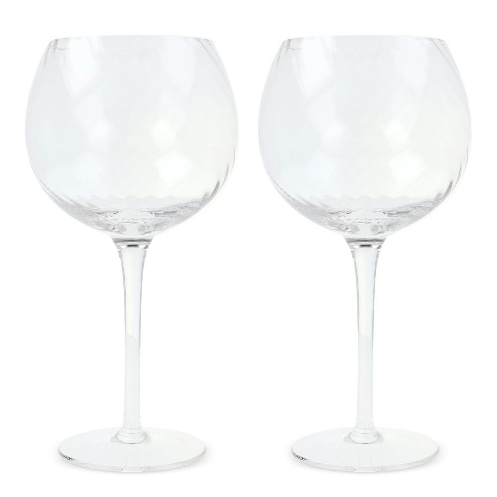 Product image Byon Opacity 2er-Set Weingläser mit stilvollem Glasmuster 470ml Werbeartikel