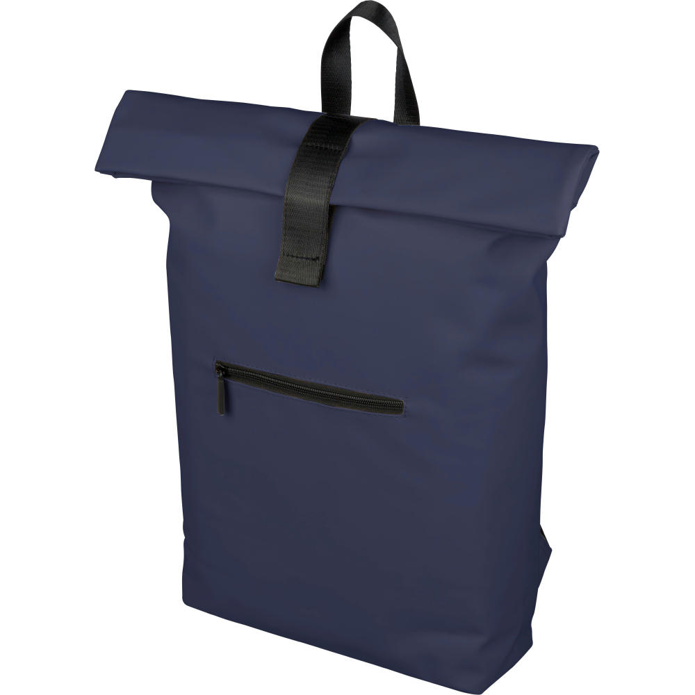 Recycelter PU-Rucksack Naiya Werbeartikel