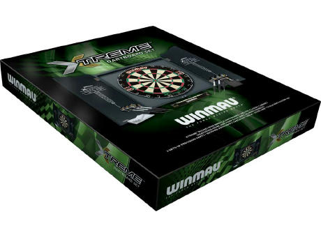 Dartboard Winmau Black Box  | inkl. 4c Druck 2seitig Werbeartikel