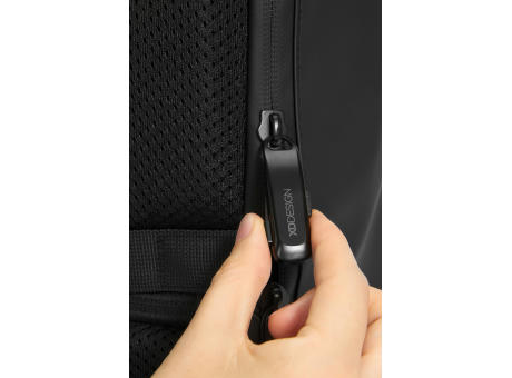 Urban wasserabweisender Flap-Top Rucksack bedrucken