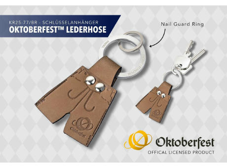 TROIKA Schlüsselanhänger OKTOBERFEST™ LEDERHOSE bedrucken