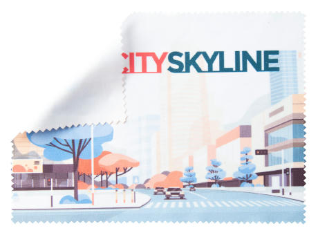 Brillenreinigungstuch Dioptry bedrucken