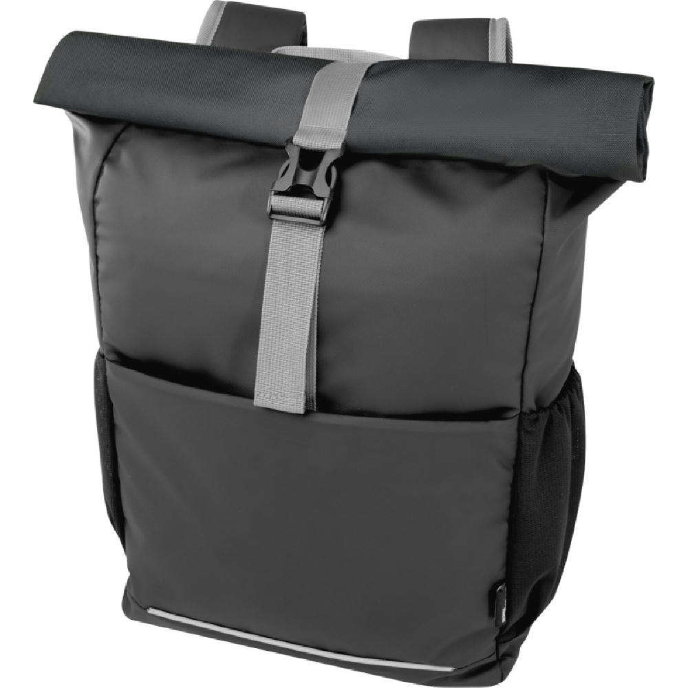 Product image Aqua 15" wasserabweisende Fahrradtasche aus GRS Recyclingmaterial 20 L Werbeartikel