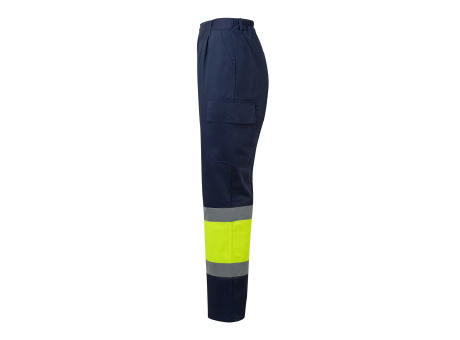 VL ARTEMIS. Zweifarbige Hose aus Twill (190g/m²), Baumwolle (20%) und Polyester (80%) Werbeartikel