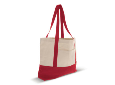 Strandtasche Baumwollsegeltuch OEKO-TEX® 280g/m² 42x10x30cm bedrucken