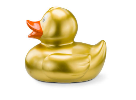 Werbeente Goldmarie XXL, ca. 30 cm Werbeartikel