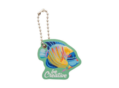 Schlüsselanhänger in Sonderform CreaFob Wood bedrucken