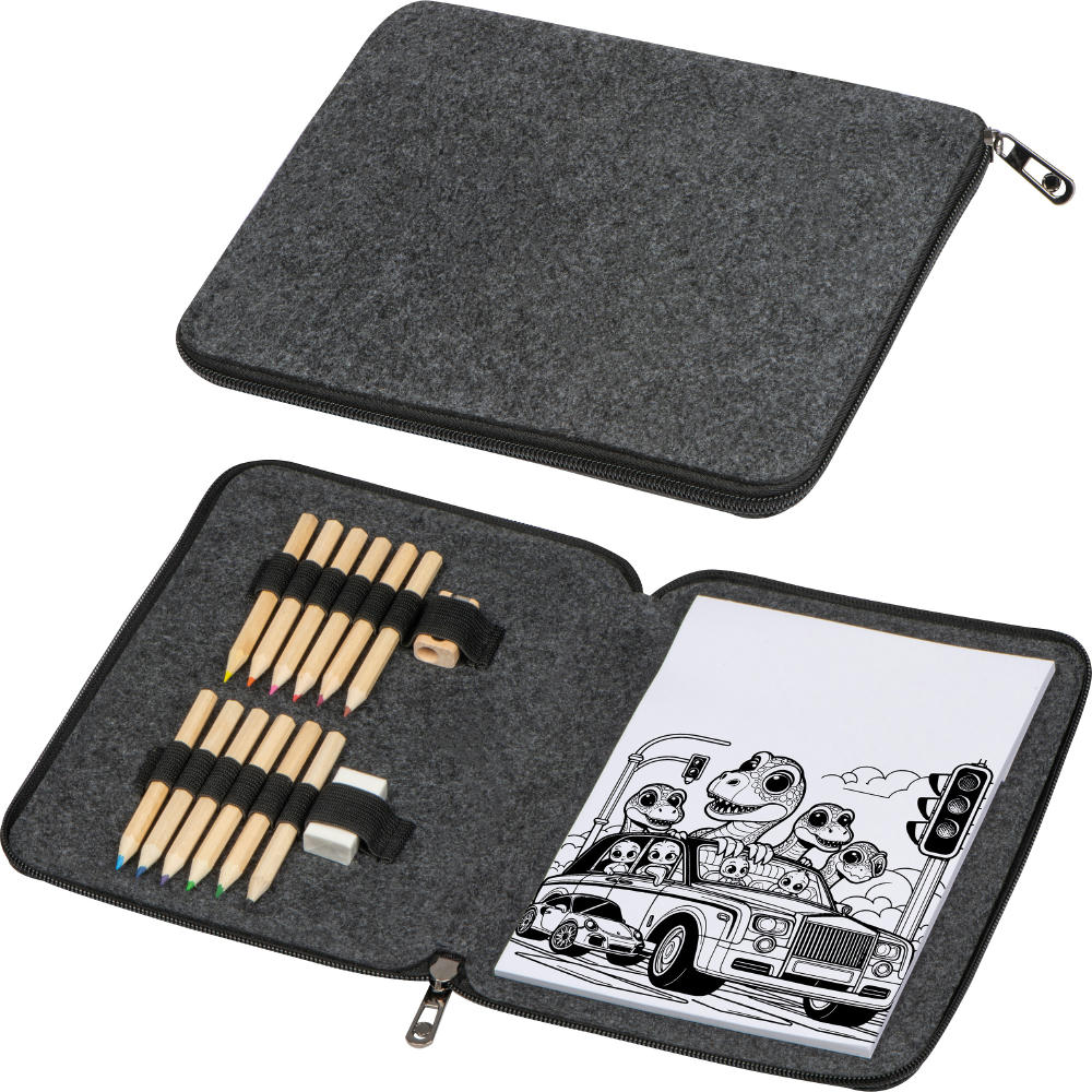 Product image Malset in Filzetui Werbeartikel