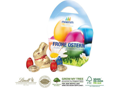 Product image PREMIUM OSTEREI MIT SCHOKOLADE VON LINDT Werbeartikel