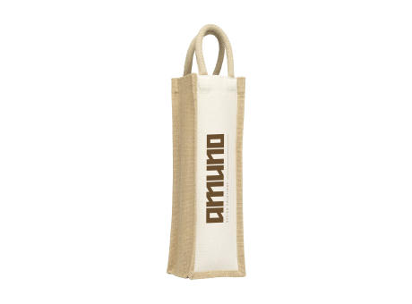 Jute Canvas Wine Bag Weintasche Werbeartikel