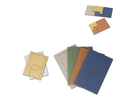 InSideOut  Holz Streichholzschachtel think IQ puzzle Werbeartikel