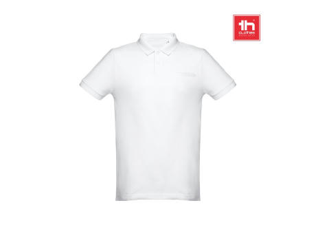 THC DHAKA WH. Herren Poloshirt Werbeartikel