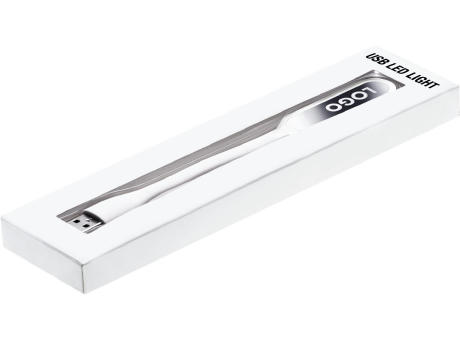 USB-Lampe mit Leuchtlogo-Möglichkeit für flexibles Licht an Laptops oder PCs bedrucken