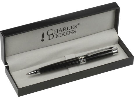 Charles Dickens Kugelschreiber aus Metall Lena bedrucken