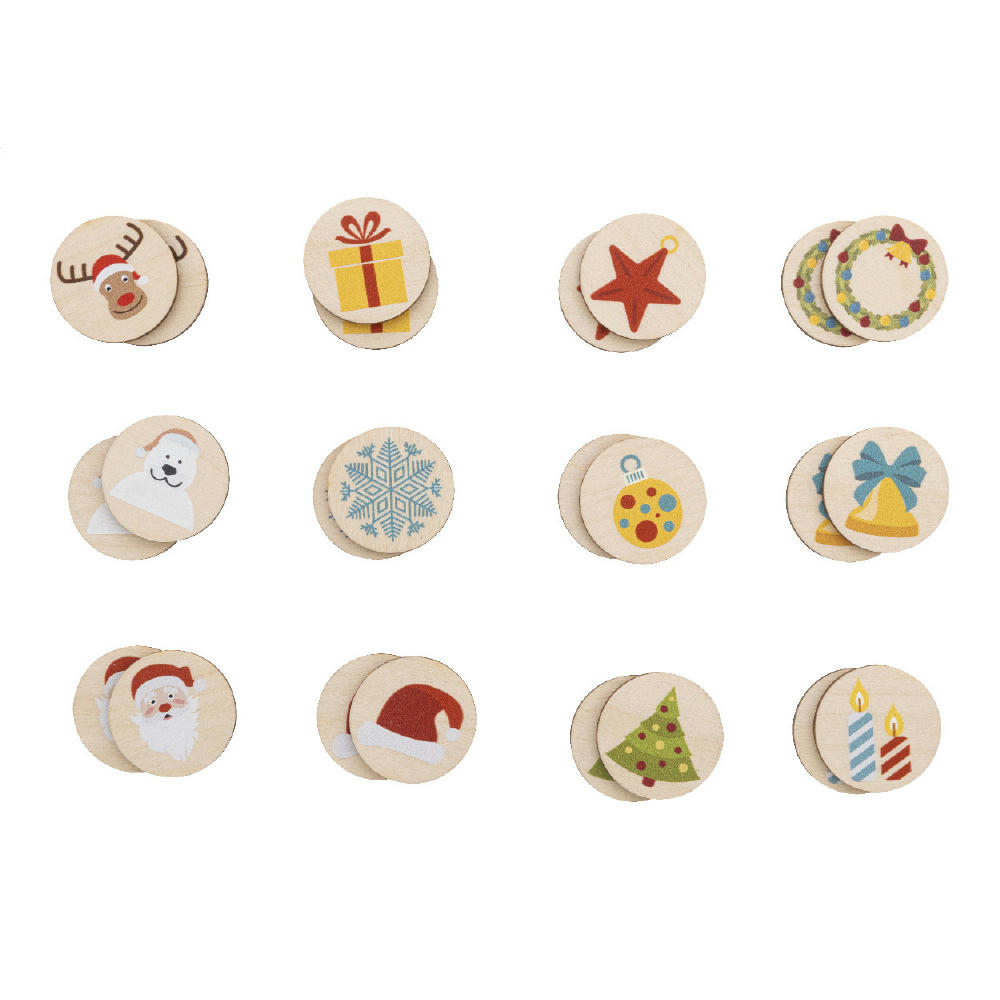 Weihnachts-Memory-Spiel Junoppi Werbeartikel