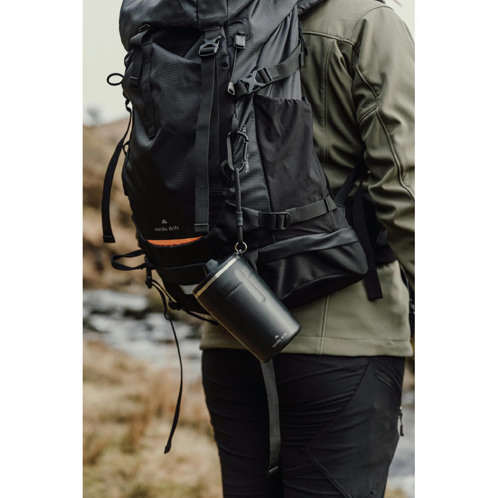 Nordic Drift Trail verschließbarer RCS Mug 350ml Werbeartikel
