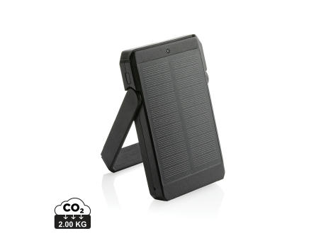 Product image Skywave 5000mah Solar Powerbank, 10W Wireless aus rPlastik bedrucken