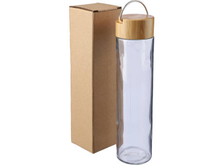 Glas Trinkflasche 500 ml Klarheit bedrucken