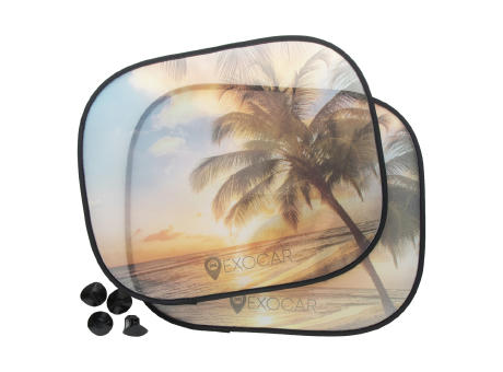 Sonnenblende mit Sublimationdruck Suboside Werbeartikel