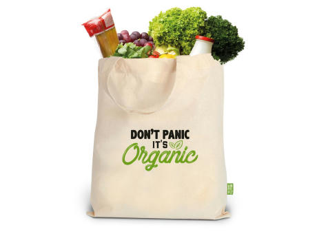 DARWIN - BIO-Baumwolltasche mit kurzen Henkeln Werbeartikel