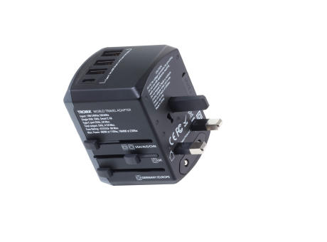 TROIKA Reiseadapter-Set TROIKA WORLD TRAVEL ADAPTER Werbeartikel