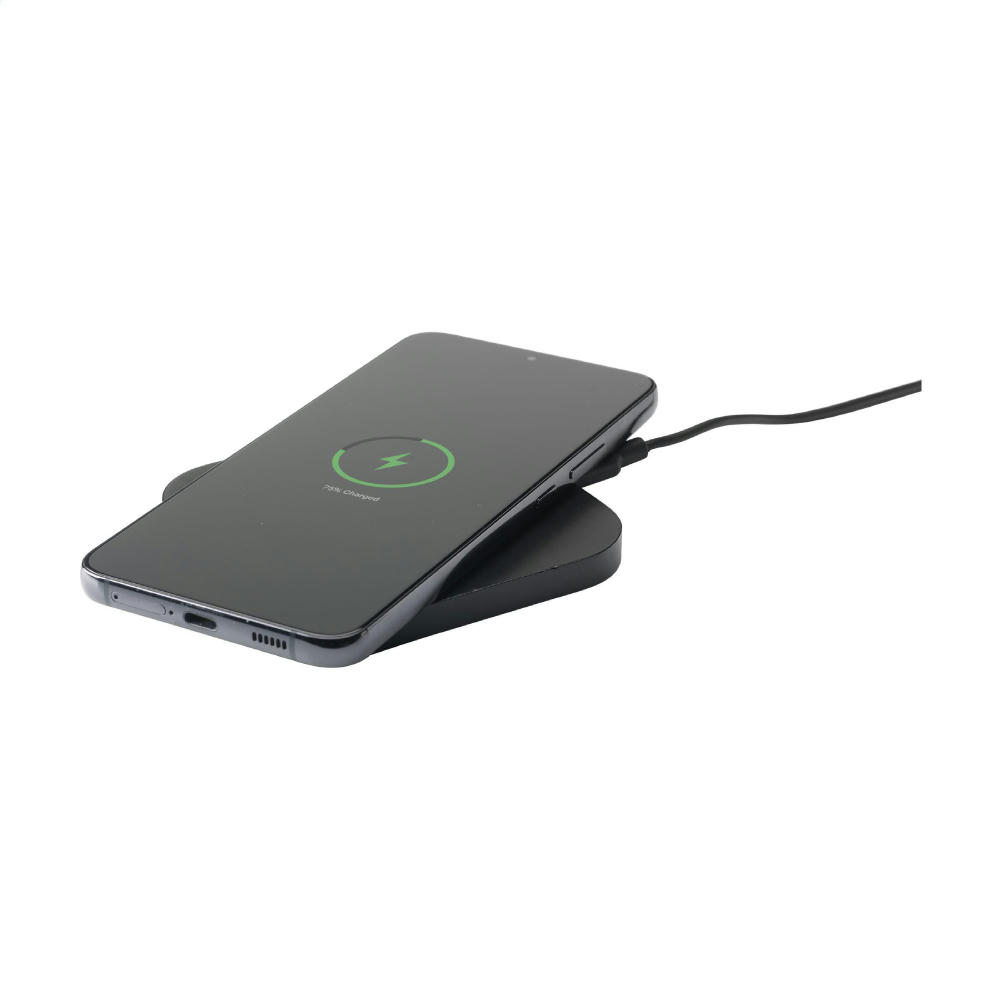 Bamboo Wireless Charger 15W tradloses Ladegerät Werbeartikel