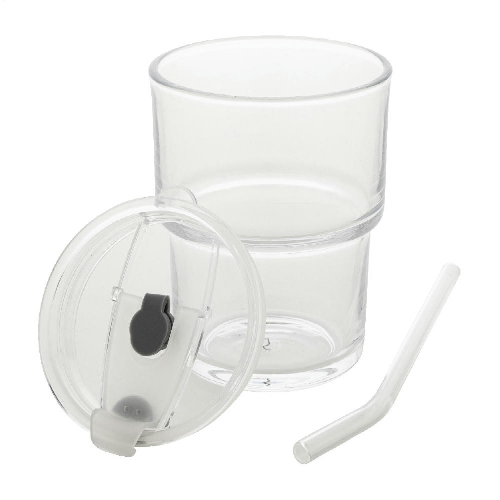 Reisebecher aus Glas Glassip Werbeartikel
