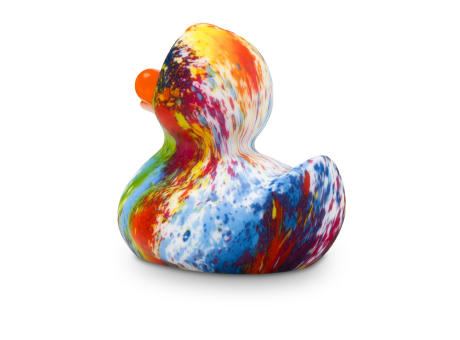 Werbeente Kathrin Kunterbunt, ca. 8 cm Werbeartikel