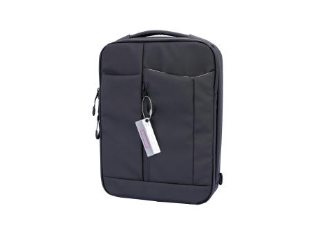 TROIKA Umhängetasche TROIKA BLACK BAG TO BUSINESS bedrucken