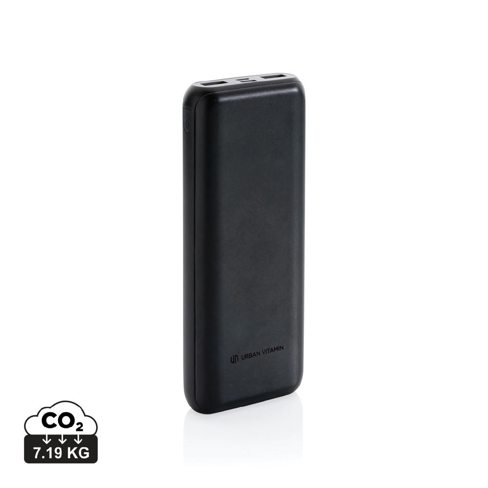Product image Urban Vitamin Pasadena 20.000mAh 18W PD Powerbank Werbeartikel