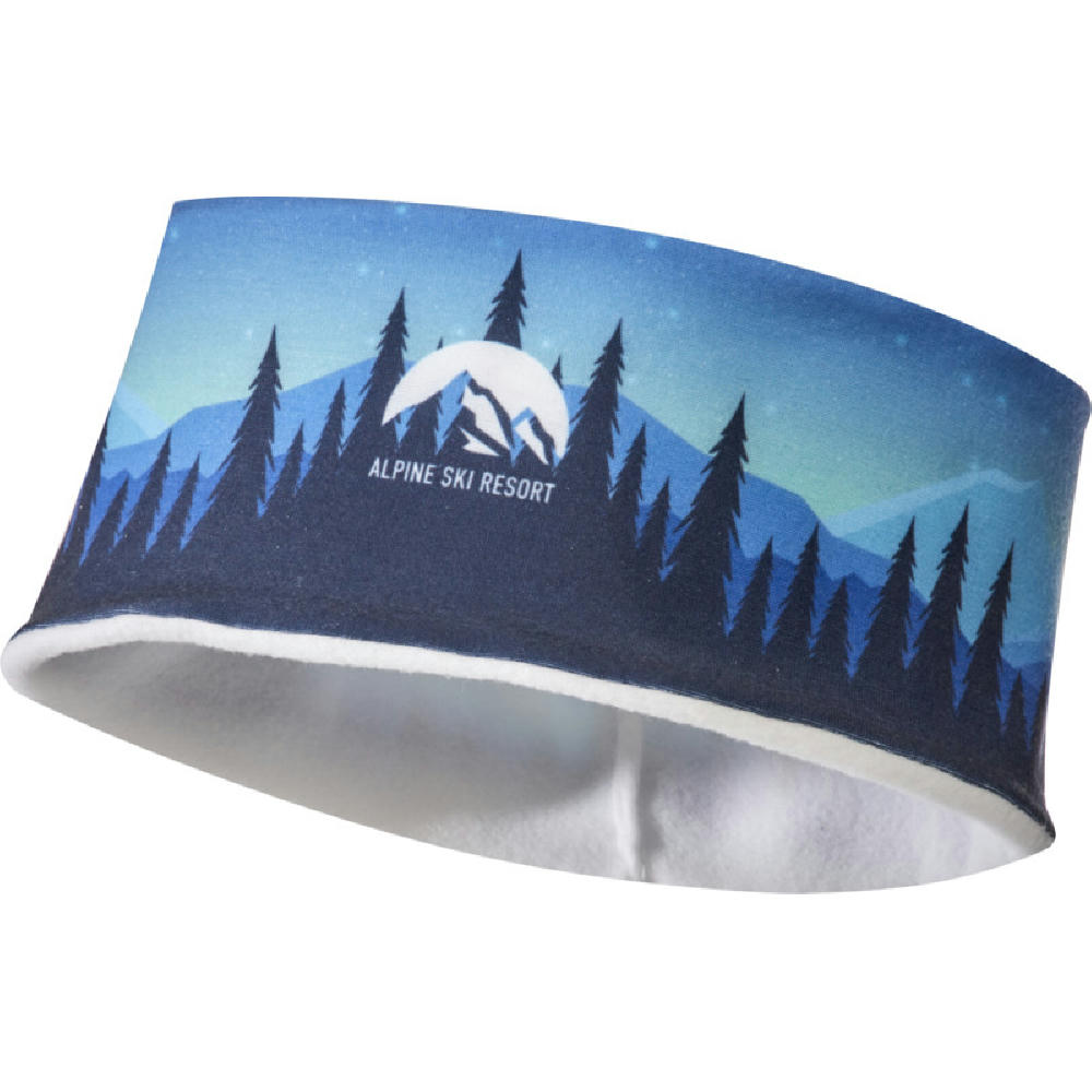Product image Emma Sublimation-Stirnband aus RPET mit Fleece Werbeartikel