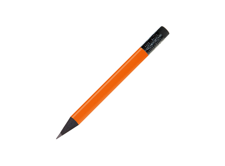 orange, Hülse schwarz, Radierer schwarz