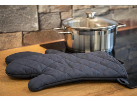 Ofenhandschuh "Heat resistant", 2er Set bedrucken
