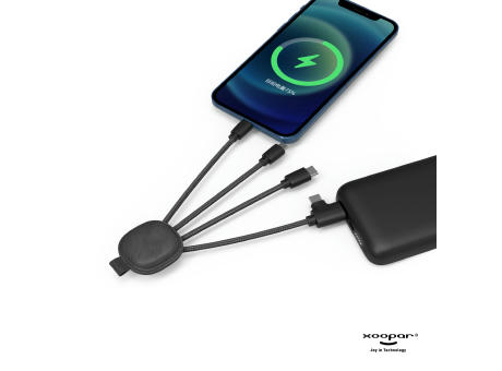 4000 | Xoopar Iné Smart Charging cable with NFC bedrucken
