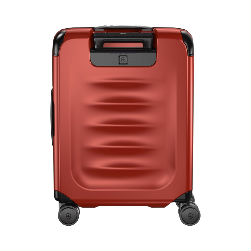 Victorinox Spectra 3.0 Expandable Global Carry-On Rückansicht, robuster Handgepäckkoffer mit ergonomischem Teleskopgriff und langlebiger Hartschale, perfekt für Business- und Urlaubsreisen