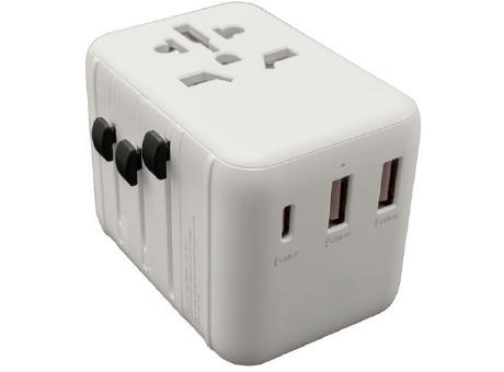 Universeller Reiseadapter 'Tacoma' Werbeartikel