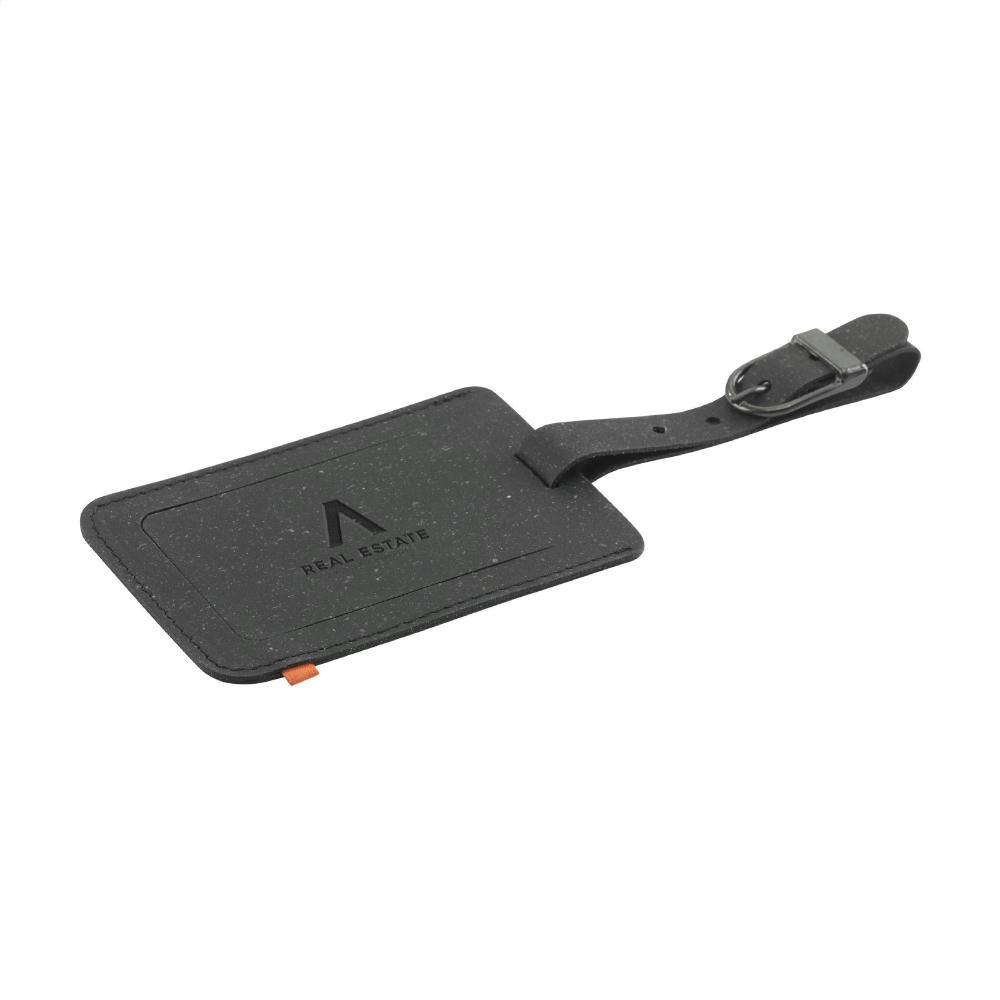 Product image Recycled Leather Luggage Tag Gepäckanhänger Werbeartikel