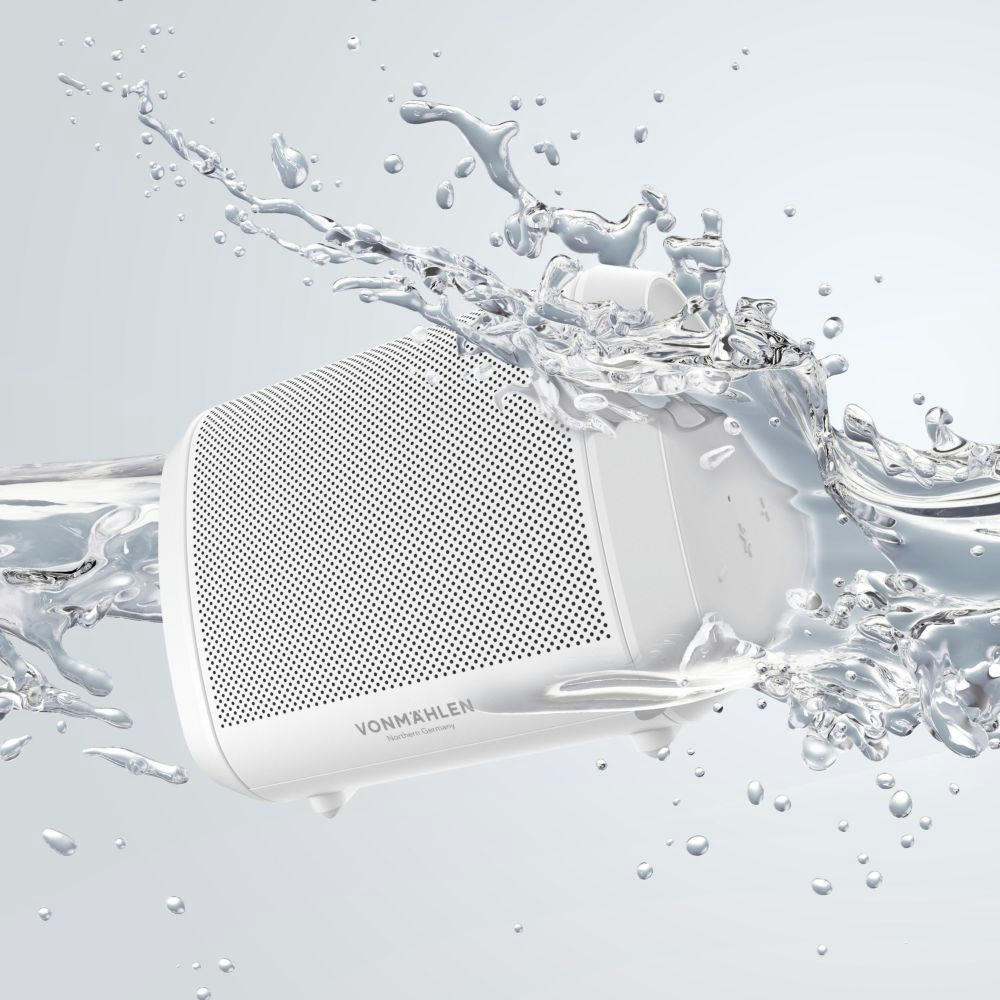 Air Beats Mini - Weiß - Inklusive FSC-zertifizierter Premiumpappverpackung Werbeartikel