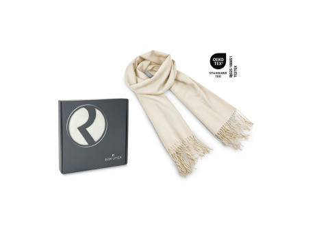 Schal Modena anthrazit - 60 x 180 cm, 230 g/m² Werbeartikel