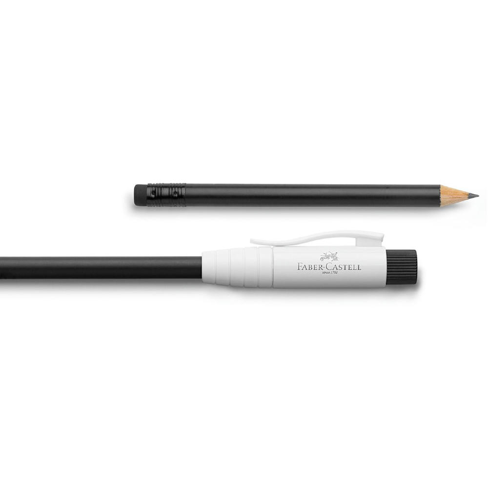 Product image Perfekter Bleistift aus Kunststoff Weiss Werbeartikel