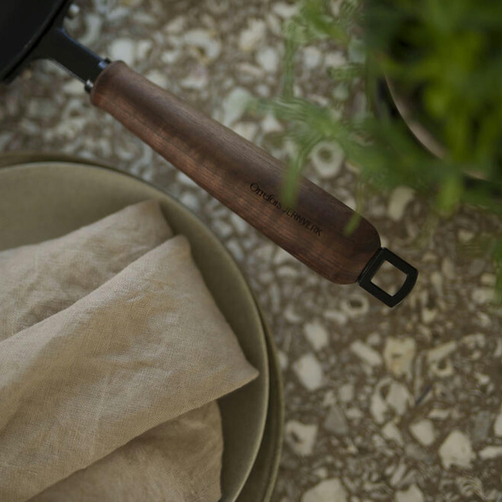 Orrefors Jernverk Geschmiedete Bratpfanne  BlackSmith Serie Werbeartikel