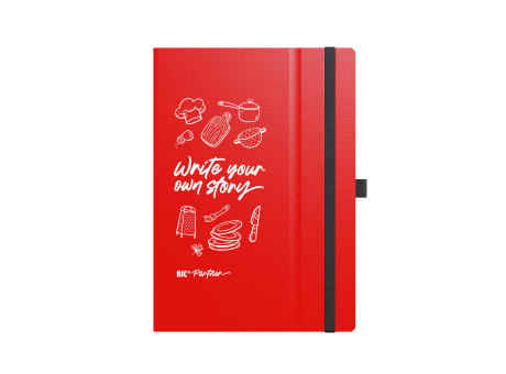 Rot Liniertes Papier