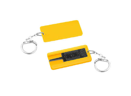 Prüfer schwarz, Gehäuse gelb