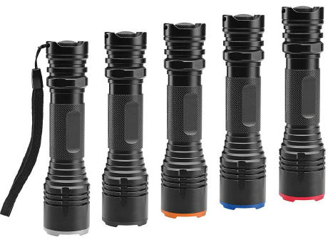 Aufladbare LED Leuchte "Nova Light 1200 L silber" Werbeartikel