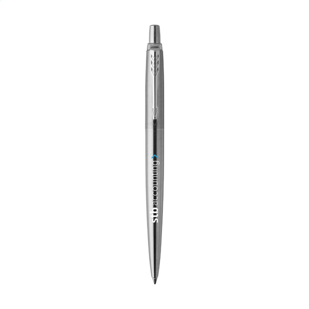 Product image Parker Jotter Edelstahl Kugelschreiber - blau Werbeartikel