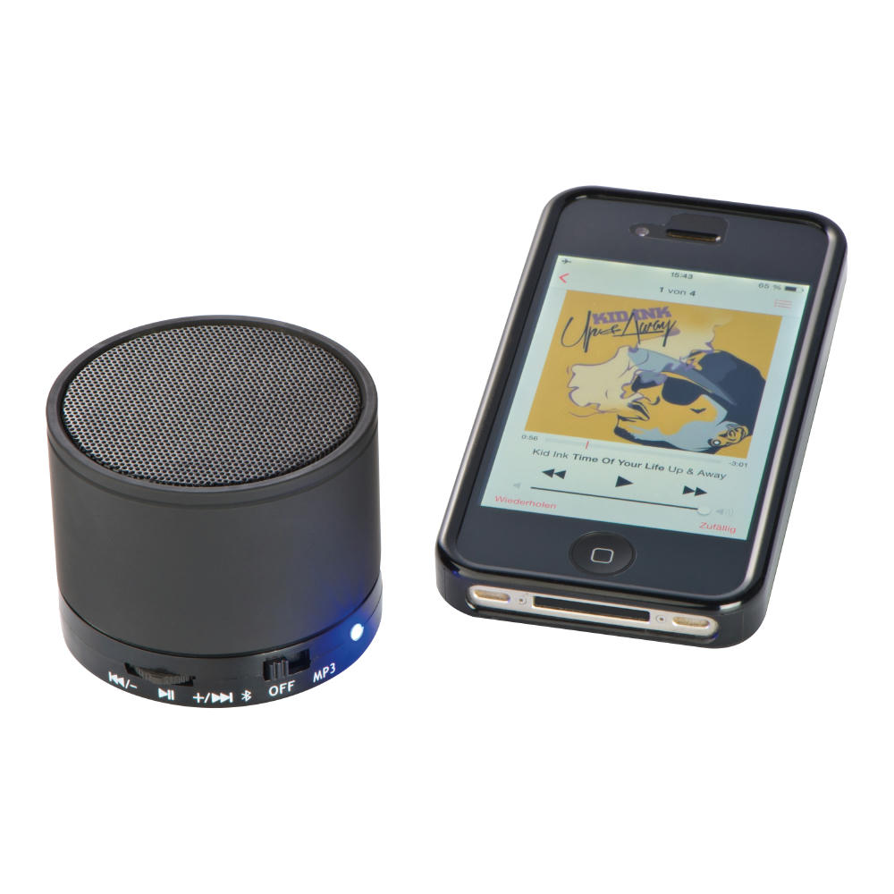 Product image Mini Bluetooth Lautsprecher mit USB Anschluss Werbeartikel