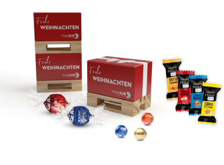 Geschenk Mini-Palette klein Werbeartikel
