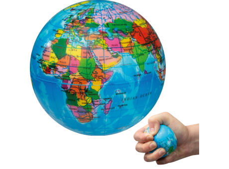 Product image Anti Stressball in Weltkugeloptik Werbeartikel