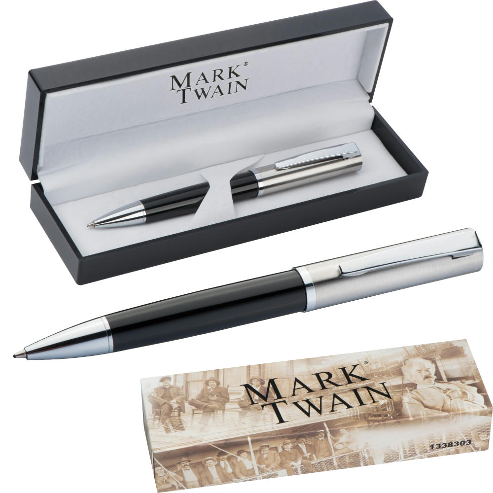 Product image Mark Twain Kugelschreiber in Geschenkbox Werbeartikel